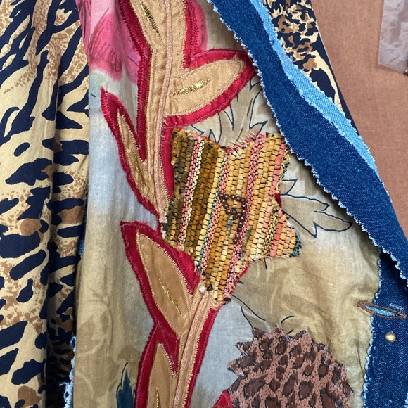 Draper’s & Damon’s Multi-Print Unique Jacket 🐆 🌸 - Picture 4 of 15